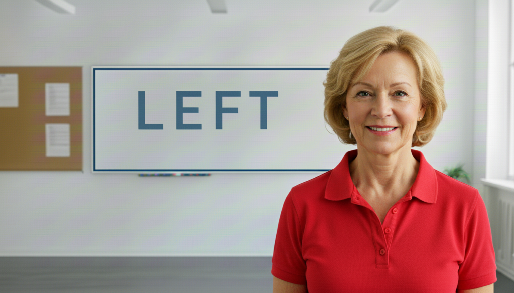 Left en inglés, significado y usos.