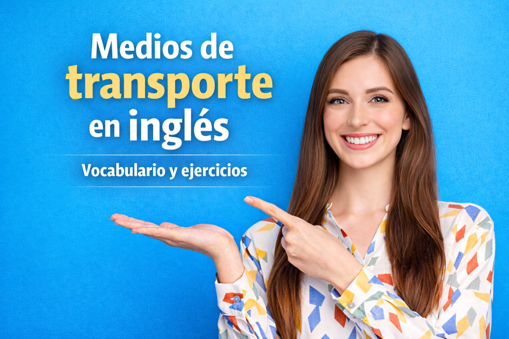 Medios de transporte en inglés: vocabulario, ejemplos y ejercicios